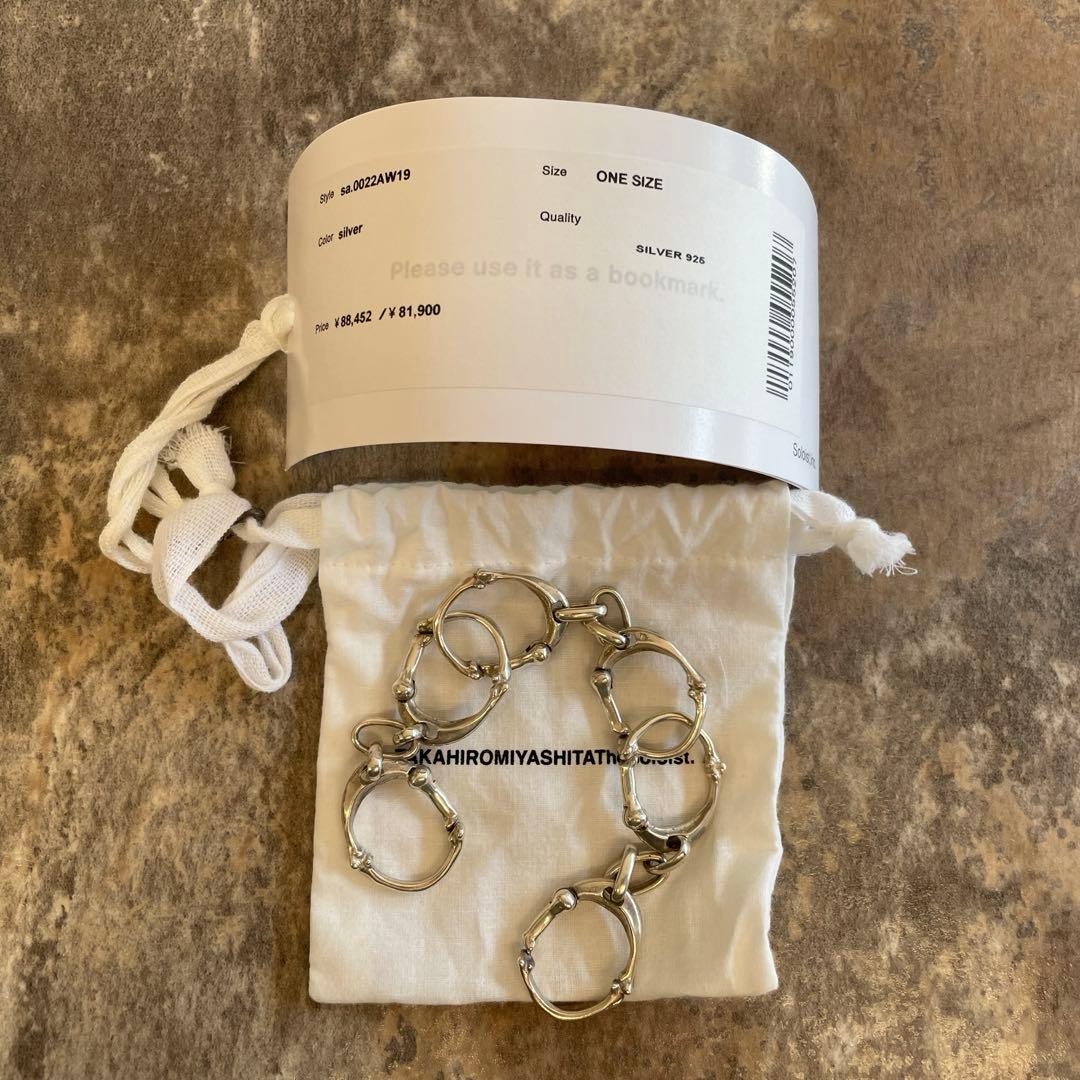 専用】TAKAHIROMIYASHITATheSoloist. ボーンブレスS - メルカリ