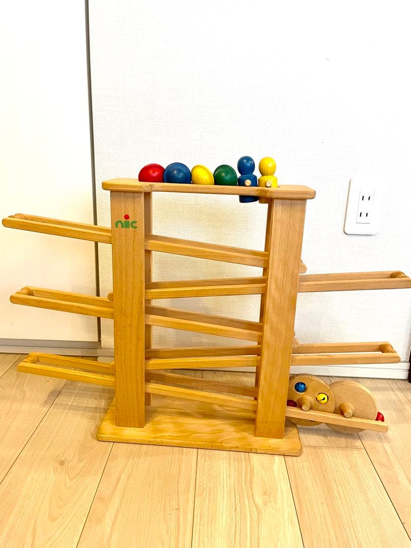 nic社　 ニックスロープ nic ニック社 ニックスロープ - 木のおもちゃ赤ちゃんのおもちゃ木製