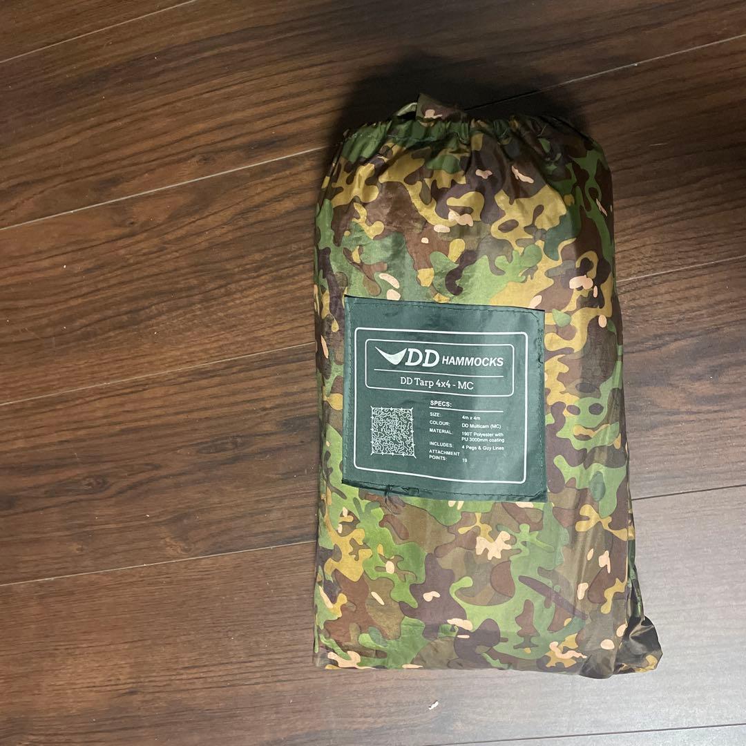 DD Hammocks 100 Tarp 4x4MC 迷彩 DD Hammocks Tarp 4x4 - MC | Tamarack Outdoors