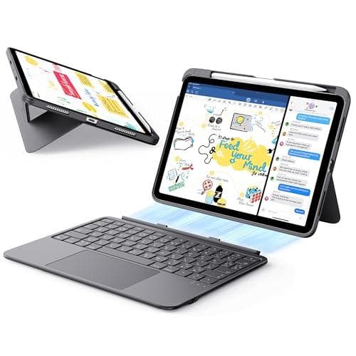 ESR Flex iPad キーボード付きケース, iPad Air 11インm ESR 国内正規品 ESR FLEX 着脱式キーボードケース for iPad Air 11