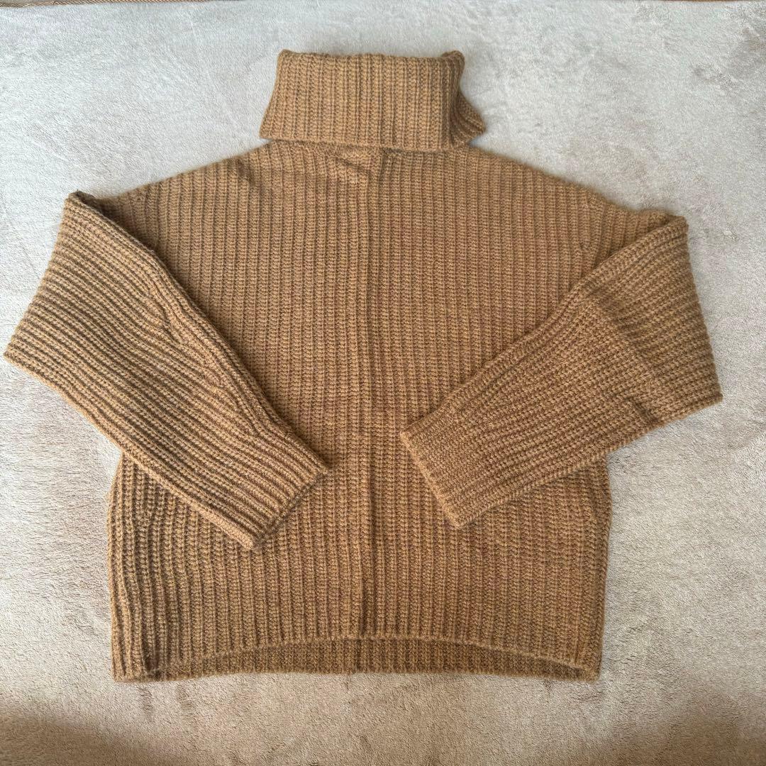 45r 45rpm タートルネックウールセーター　サイズ0 45Rホール超ガーゼの908タートル: WOMEN｜45R