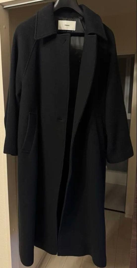 Studious ラグランセミダブルコート ロングコート size2 STUDIOUS（ステュディオス）の「【STUDIOUS/ステュディオス】ラグラン