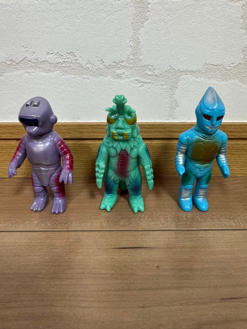 マーミット ミニソフビ 3点セット ジェットジャガー メガロ ナタール人 公式オンラインストア2025年11月新商品: