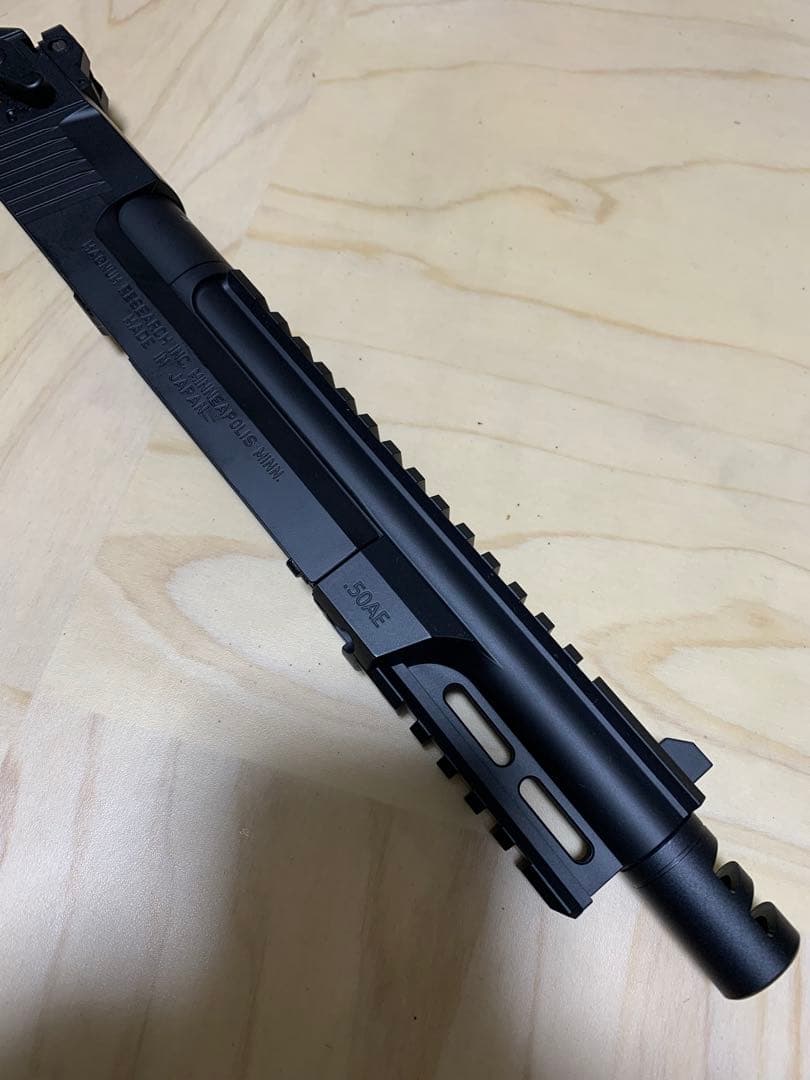 美品　東京マルイデザートイーグル　ライトニングホー10inchスライドアッシー 美品 東京マルイデザートイーグル ライトニングホー10inchスライドアッシー