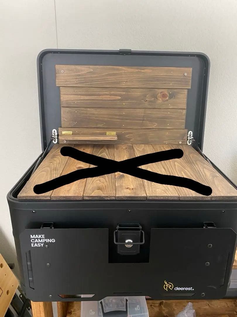 天板込みsoomloom deerest アルミコンテナ　X-PANDA 50L 公式]SOOMLOOM official shop / Deerest アルミコンテナボックス X