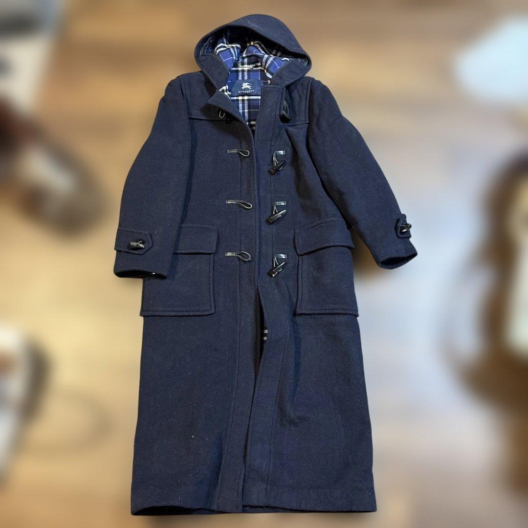 BURBERRY レディース　ダッフルコート ネイビー 中古・古着通販】Burberry's (バーバリーズ) ダッフルコート ネイビー