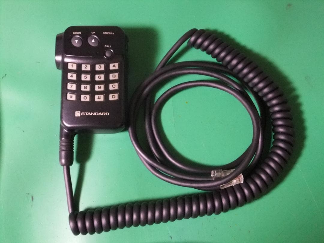 ☆スタンダード　C5900専用DTMFハンドマイク　CMP883（現状渡し）☆ Yahoo!オークション - スタンダード DTMFマイク CMP883 & DTMFユニット
