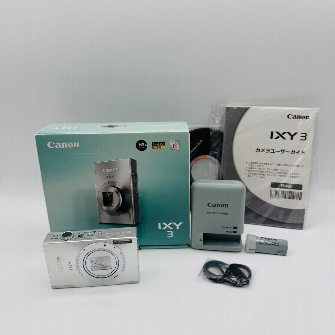 【極美品】Canon キャノン デジタルカメラ IXY3 シルバー CANON IXY 3 価格比較 - 価格.com