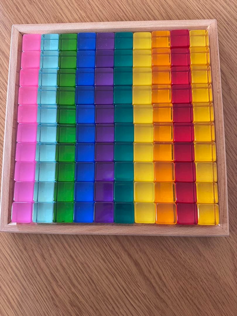 バウシュピール ルーセントキューブ100個　旧カラー バウシュピール ルーセントキューブ100PCS | Earth8toys