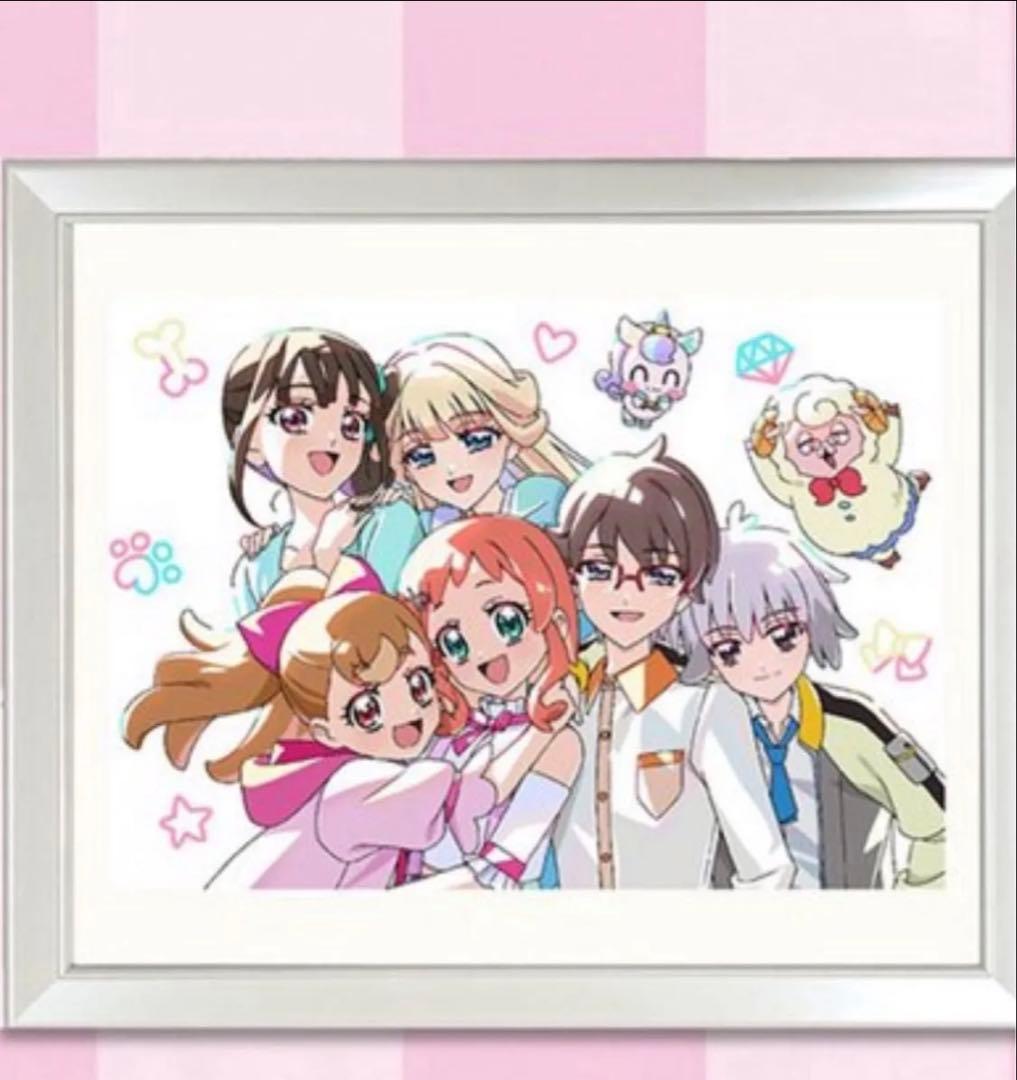 京*様 わんだふるぷりきゅあ　額装高精細アート　最終話エンドカード　未開封品 周邊】 ＼ 額装高精細アート 発売決定🐶🌟 ／ ✨「感謝祭キー