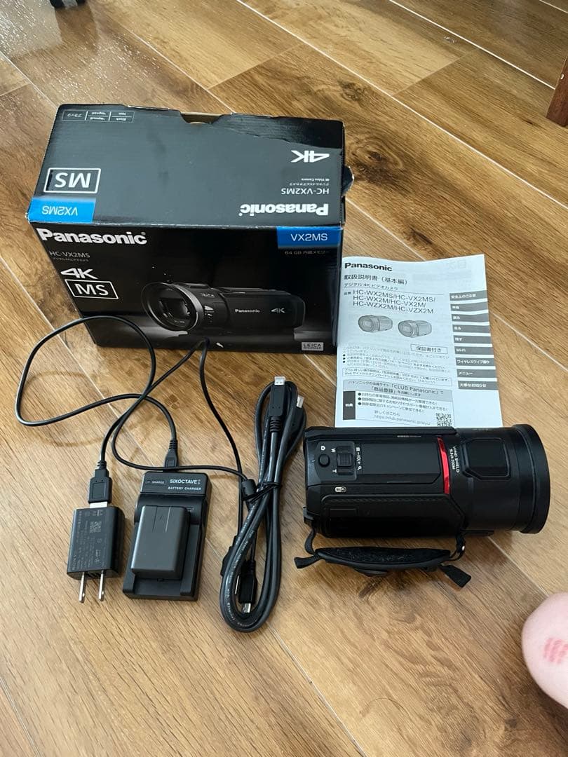 【美品】Panasonic HC-VX2MS 4K ビデオカメラ Panasonic、新しい4Kビデオカメラ「HC-VX2MS」9月下旬に発売も前機種と
