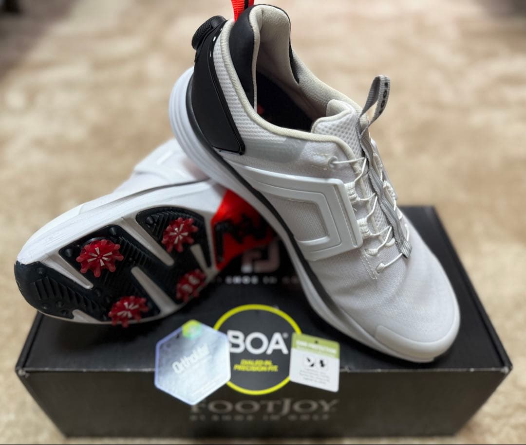 【新品未使用】FootJoy ハイパーフレックスBOA 55476J 25㎝ FootJoy（フットジョイ） FootJoy 25 FJ ハイパーフレックス BOA