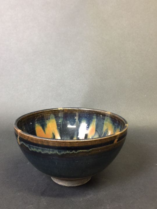 抹茶茶碗 鐵銹花磁州窯茶碗 茶道具 時代物 茶道具 抹茶茶碗 好日つつじ 花月窯 茶道 : 茶道具いまや静香園 - 通販