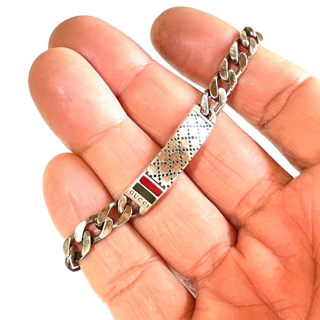 GUCCI』 グッチ シルバー ディアマンティッシマ ブレスレット19 - メルカリ