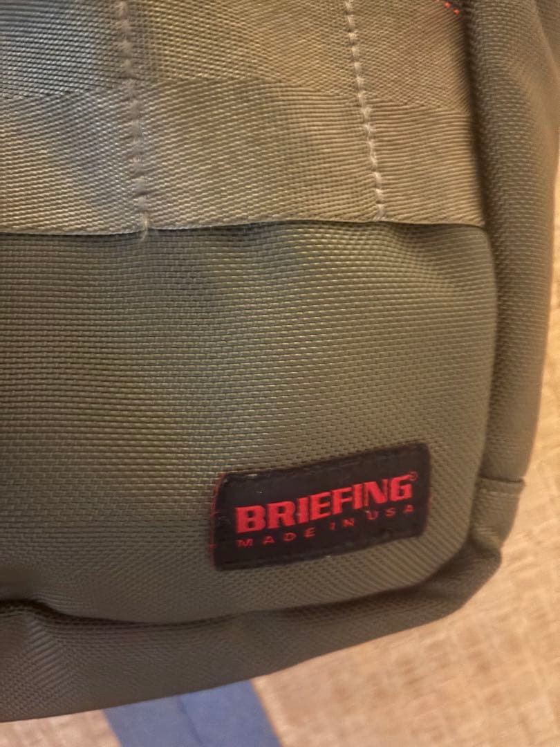 【廃盤希少】BRIEFING SQ TOTE トートバッグ レンジャーグリーン BRIEFING GOLF（ブリーフィングゴルフ） 【ブリーフィング/BRIEFING