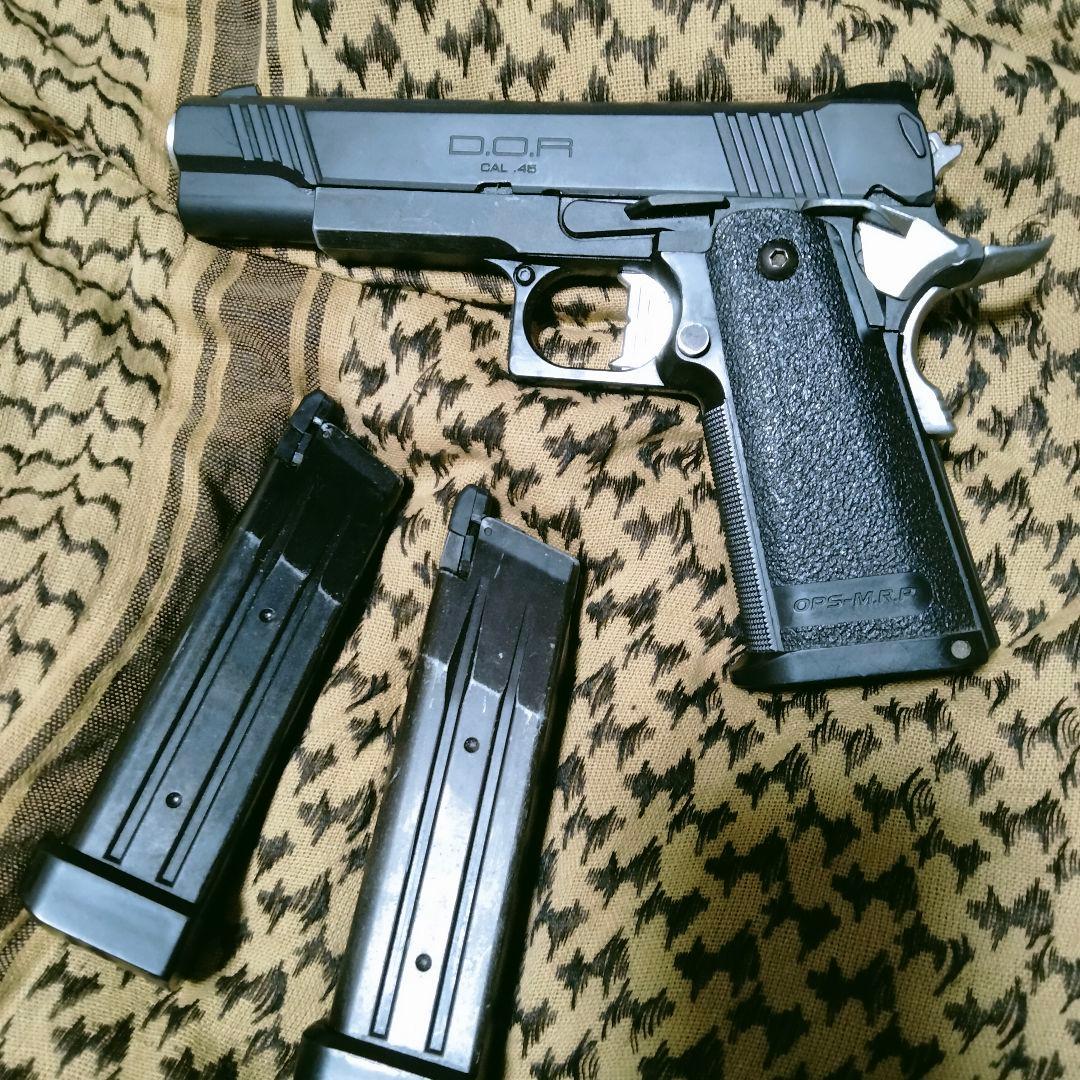 ハイキャパDOR ガスハンドガン マガジン2本付 東京マルイ　ガスガン ハイキャパ D.O.R ガスガン 東京マルイ エアガン レビュー