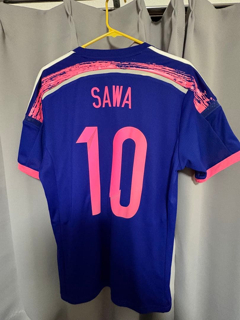 なでしこJAPAN　澤穂希　レプリカユニフォーム　サイズ:O なでしこジャパン 日本代表 ユニフォーム 澤穂希 2011 W杯 優勝 - メルカリ