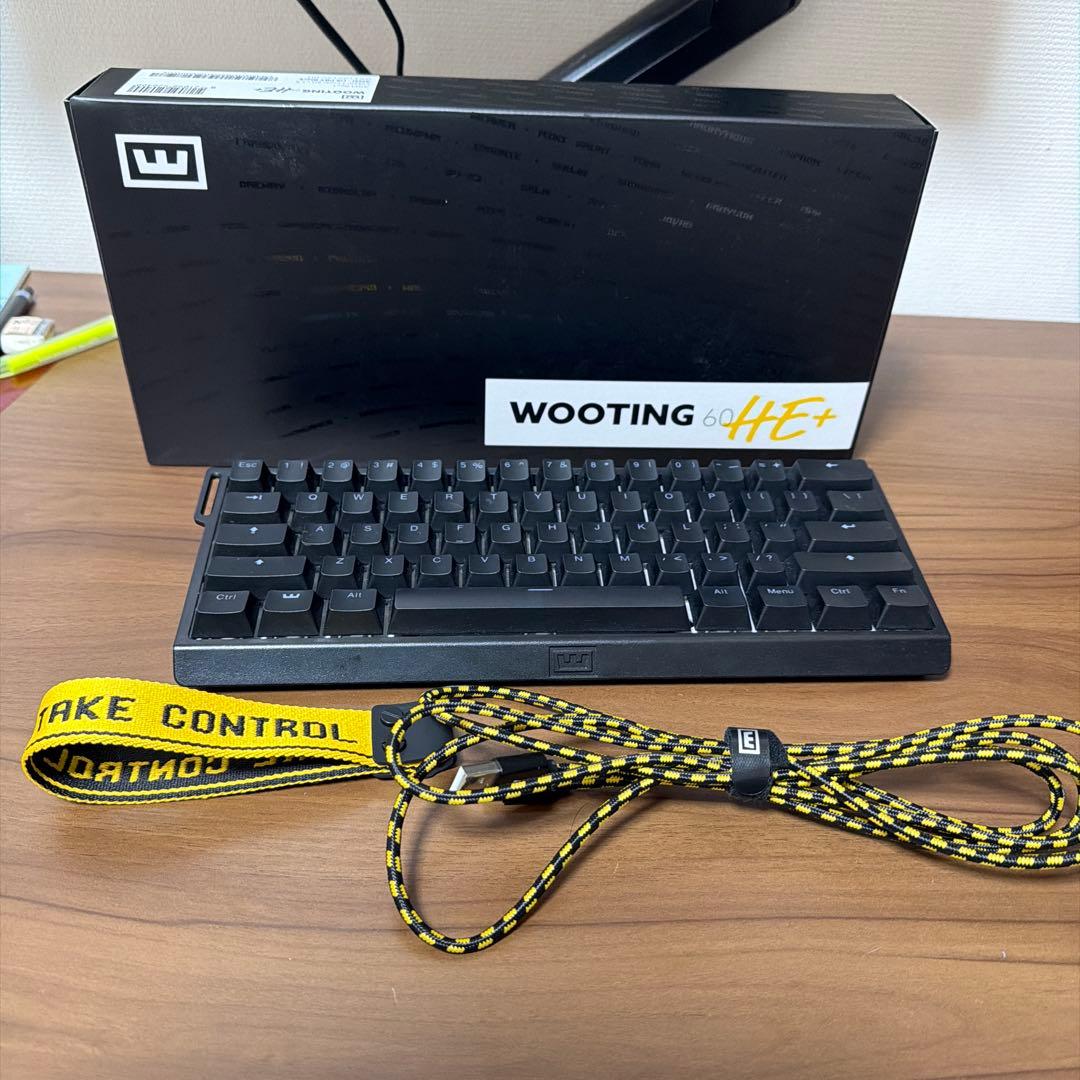 キーボード Wooting 60HE+ Wooting 60HE+ Magnetic 60% Hotswap RGB Mechanical Keyboard