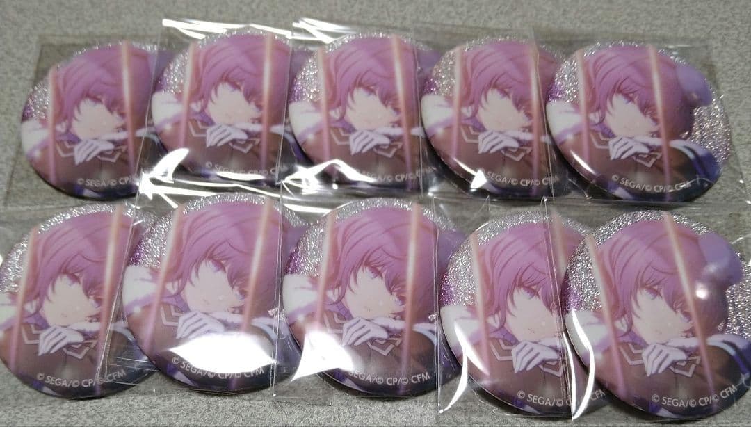プロセカグリッター缶バッジ14C朝比奈まふゆ　10点 プロセカ 朝比奈まふゆ グリッター缶バッジ Vol.44c - メルカリ