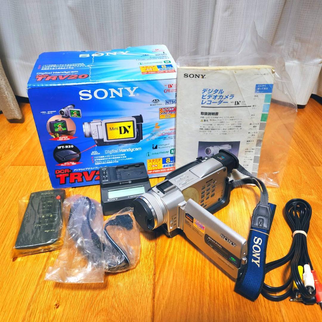 【動作確認済】高画質 SONY MiniDV ビデオカメラ DCR-TRV20 2026年最新】SONY DCR-TRV20の人気アイテム - メルカリ