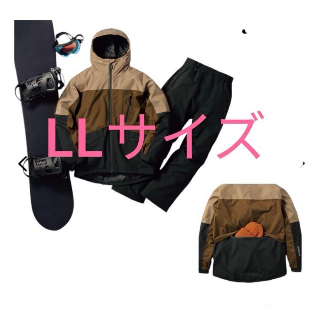 【即発送可】ワークマン防水防寒スーツ スノーブラウンLL（身長175〜185㎝） 即発送可】ワークマン防水防寒スーツ スノーブラウンLL（身長175〜185