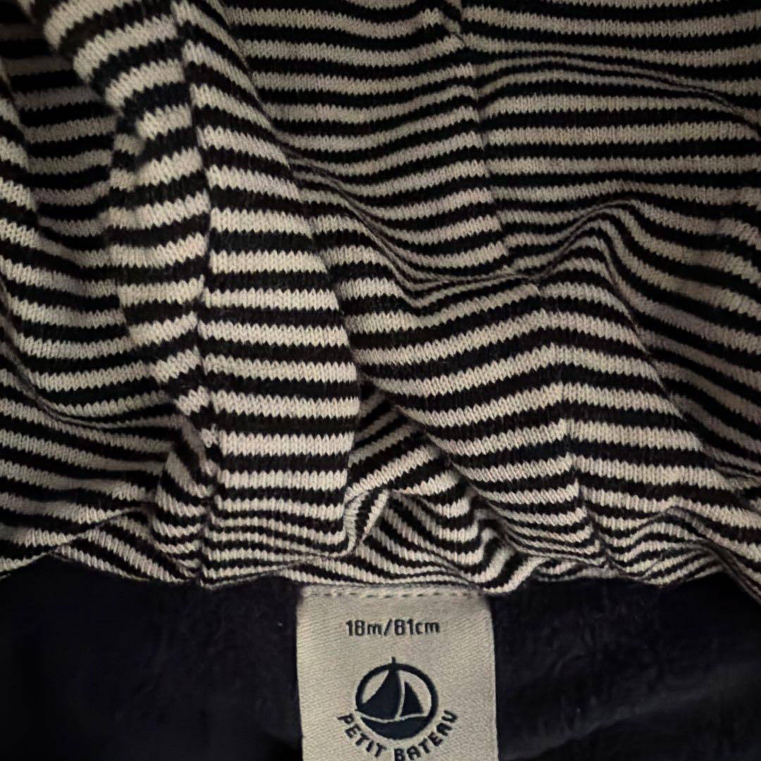 プチバトー花柄フード付きダウンコート 18m - メルカリ