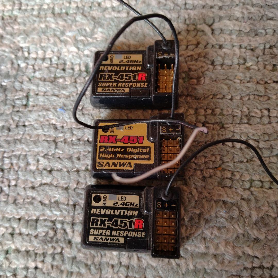 サンワ　レシーバー　RX451 ３個 Yahoo!オークション -「rx451 2.4ghz」の落札相場・落札価格