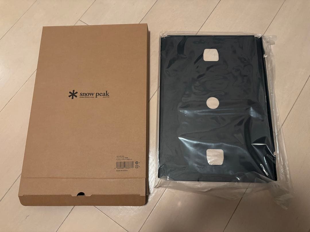 スノーピーク　フラットバーナー専用 リッドトレー ブラック 1枚 （お詫びの品） スノーピーク フラットバーナー専用リッドトレーブラック - メルカリ