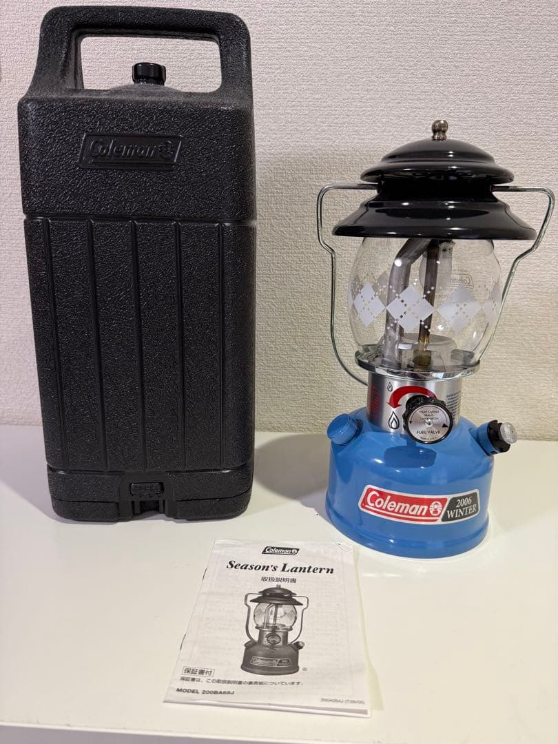 値下げ！美品Coleman コールマン シーズンズランタン 2006 コールマン2005⁄2006年限定発売モデルのシーズンズランタンご紹介
