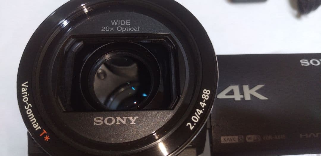 日曜日までお値下げ　sony FDR-AX45A ソニー FDR-AX45A TI 4Kビデオカメラ Handycam | eBay