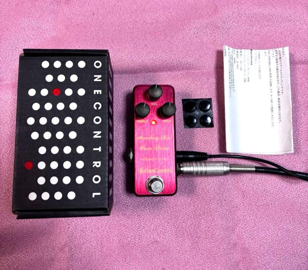One Control ワンコントロール エフェクター オーバードライブ One Control（ワンコントロール）から人気のSRODをハイゲイン化した