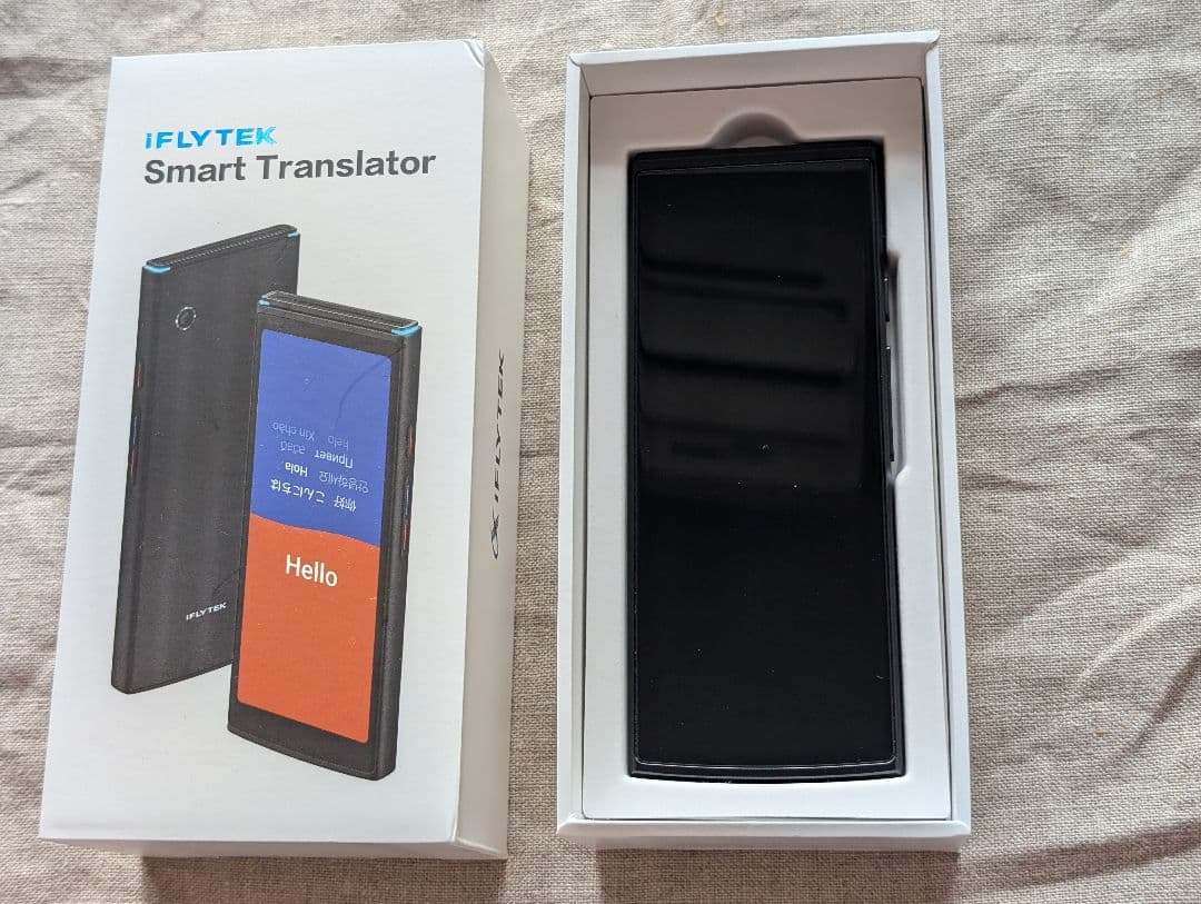 ★どんと値下げ★iFLYTEK Smart Translator 翻訳機 SIM iFLYTEK Smart Translator アイフライテック 翻訳機 グローバル通信2年