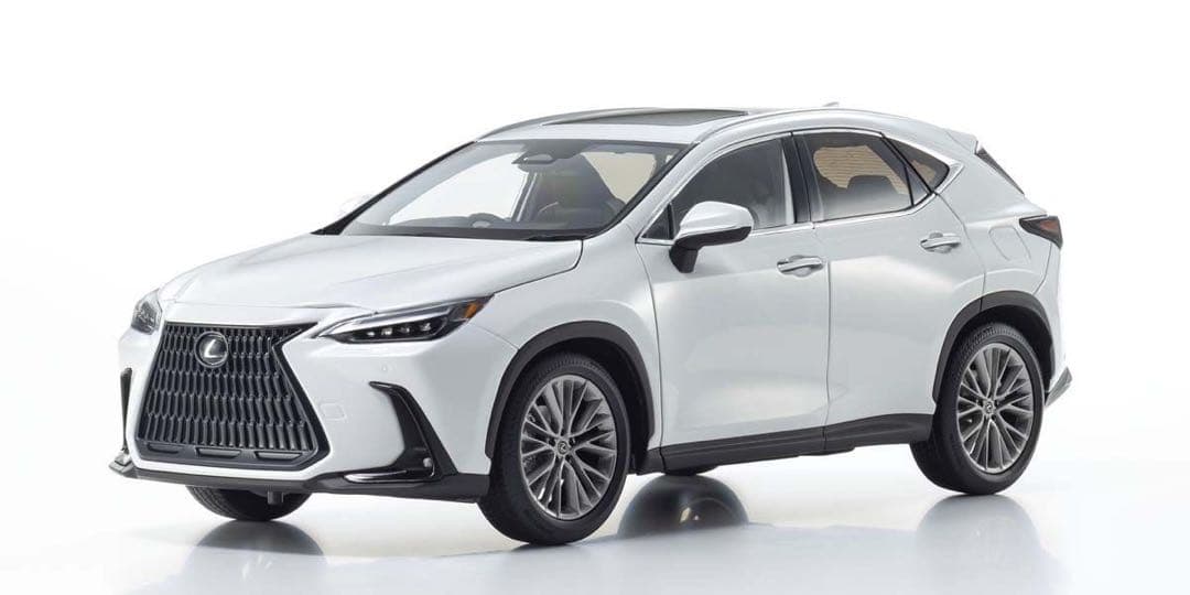京商 オリジナル 1/18 レクサス NX 450h+ (ソニック クォーツ) Amazon | 京商 オリジナル 1/18 レクサス NX 450h＋ グラファイト