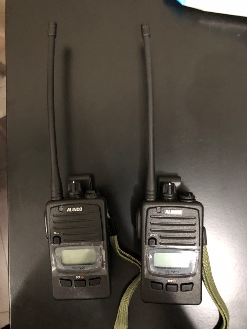 アルインコ　トランシーバー DJ-P221 DJ-P221MA 特定小電力トランシーバー DJ-P221 アルインコ 防塵防水性能