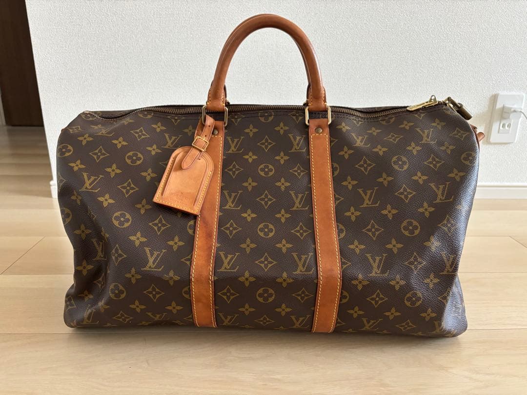 ルイヴィトン　キーポル50 キーポル・バンドリエール 50 モノグラム・ヘリテージ｜ルイ・ヴィトン