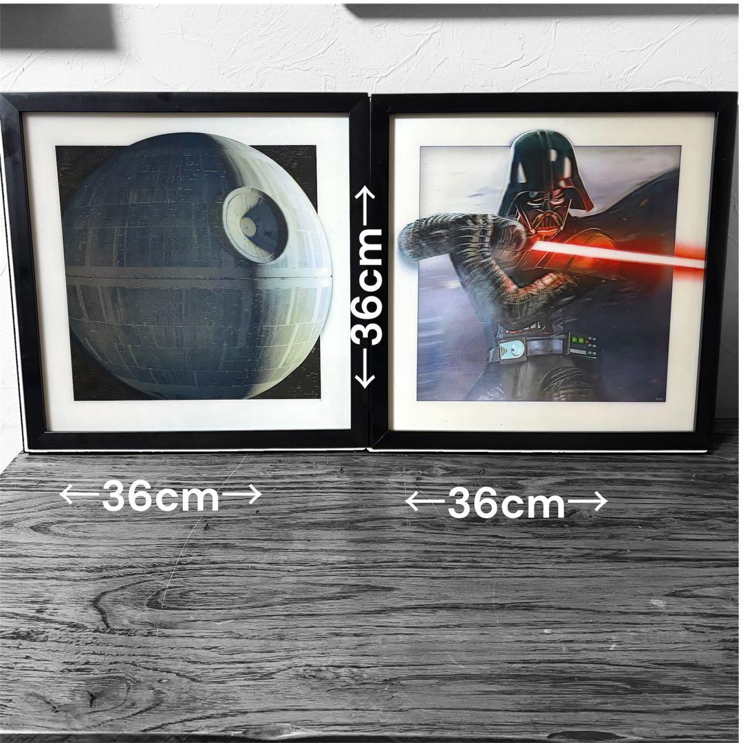 3D デス・スターとダース・ベイダー ポスターセット 3Dポストカード STAR WARS スター・ウォーズ オリジナル・トリロジー