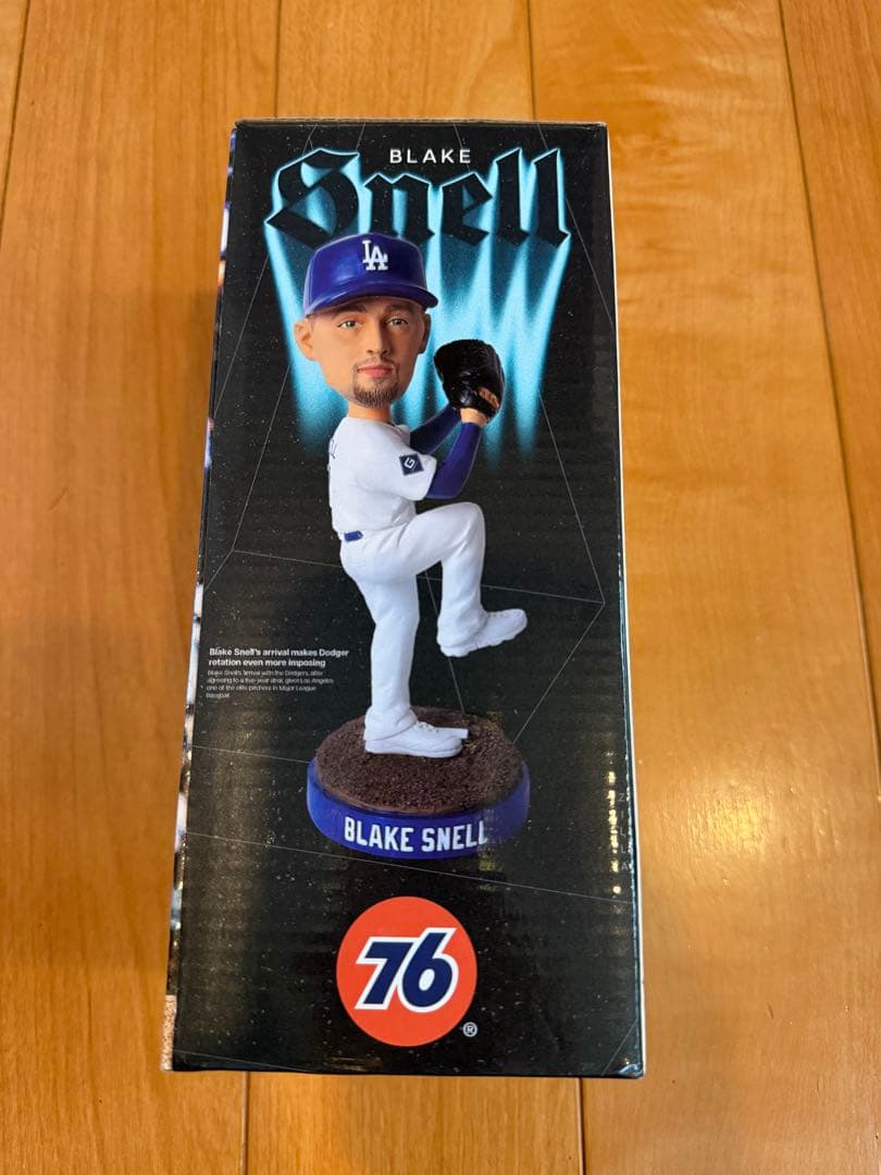 6/16大谷投手復帰戦　ドジャースタジアム限定品　ブレイク・スネル ボブルヘッド 世界限定5,000個! 大谷翔平選手ドジャース球場デビュー記念 MLB公式