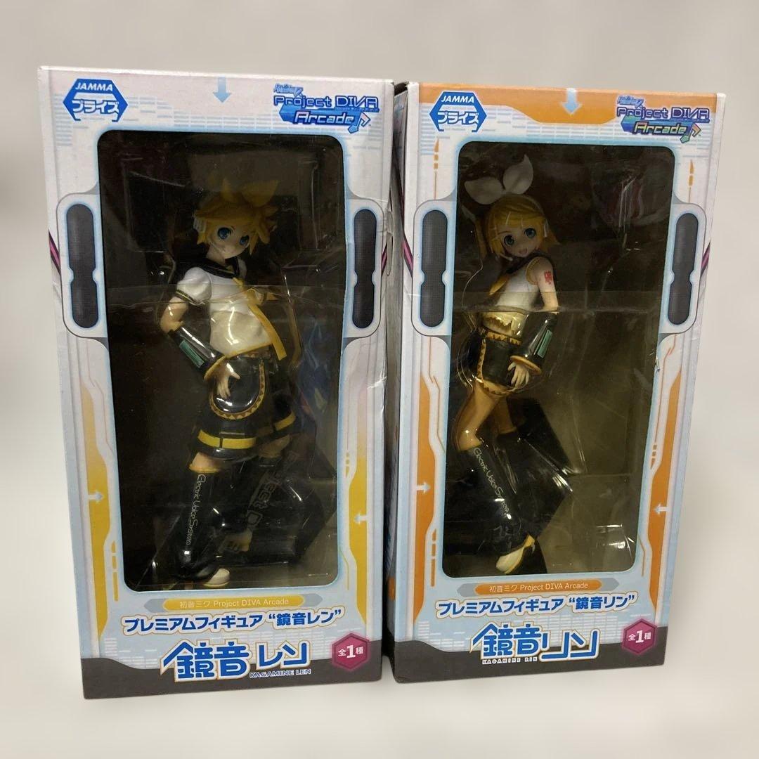 初音ミクProject DIVA プレミアムフィギュア　鏡音リン　鏡音レン Amazon.co.jp: 初音ミク Project DIVA Arcade プレミアムフィギュア 鏡