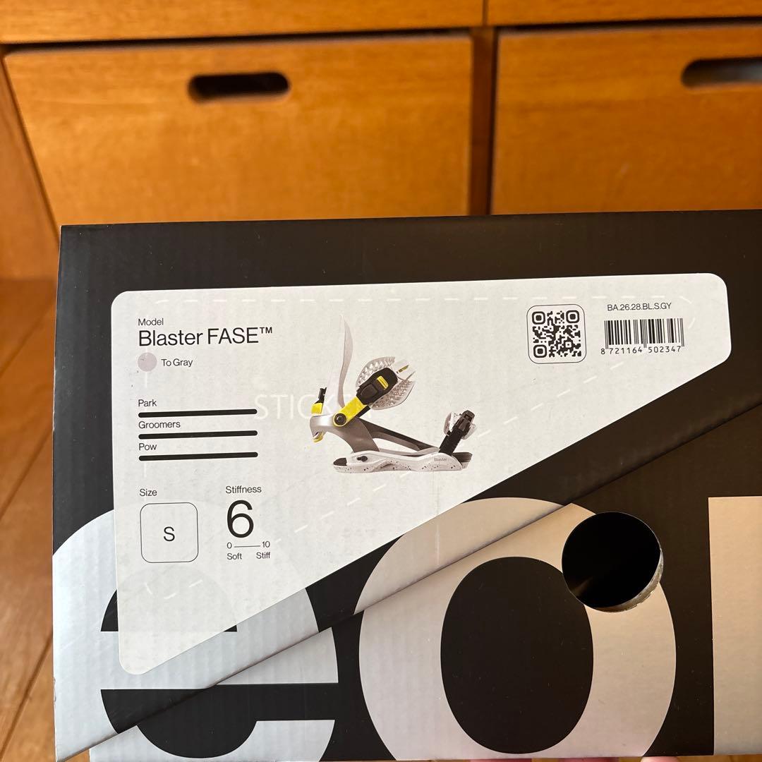 Bataleon blaster FASE Sサイズ TOGRAY ビンディング BATALEON FASE Blaster FASE AW / BLACK ( 25-26 2026 ) バタレオン