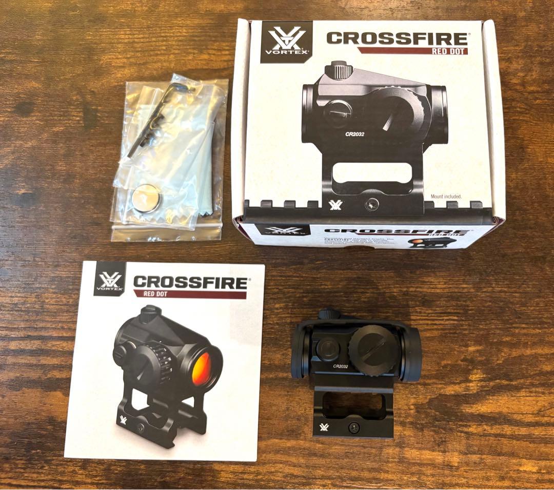 Vortex Crossfire ドットサイト ダットサイト レッド 実物 VORTEX製 CROSSFIRE レッドドットサイト Red Dot Sight